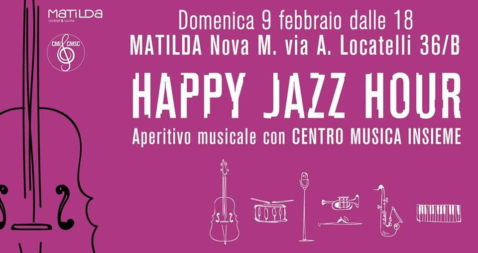 Aperitivo Musicale 9 febbraio 2020 al Matilda!