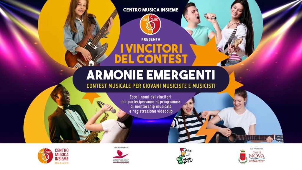 Armonie Emergenti i vincitori del contest